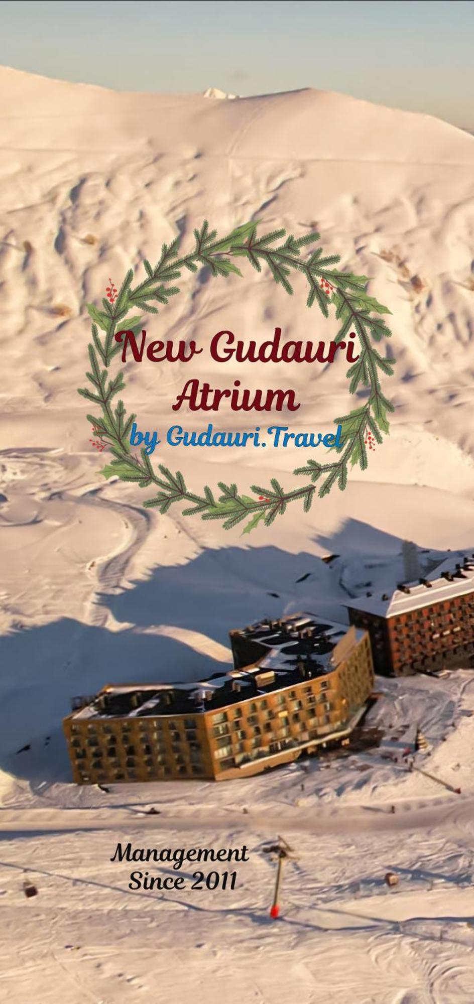 Atrium New Gudauri By Gudauri Travel公寓式酒店 外观 照片